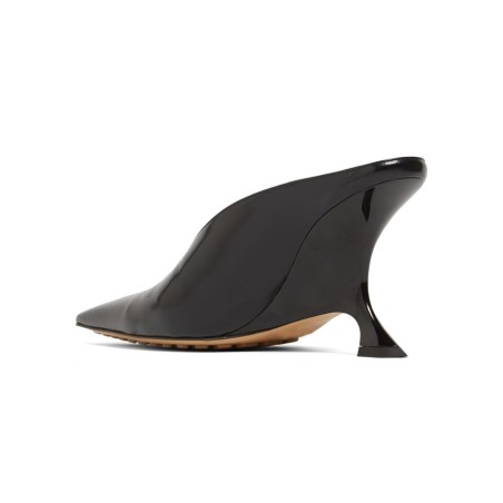 Women's Metal Wedge Pointed Toe Open Back High Heels