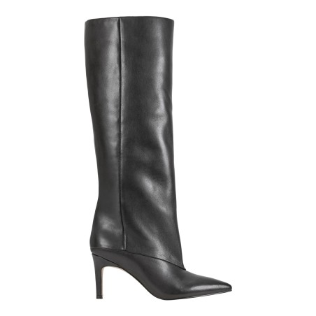 Women's Solid Pastel Knee Boots
