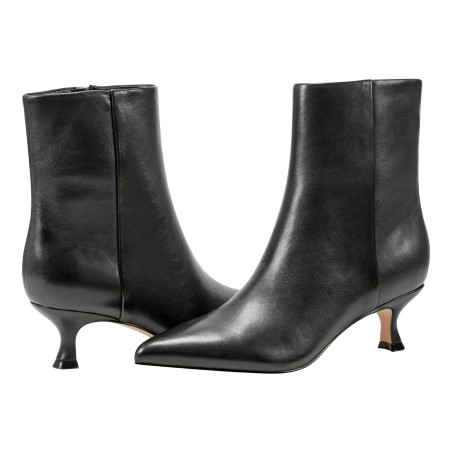 Women's solid color warm ankle boots