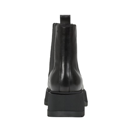 Women's solid color thick sole warm ankle boots