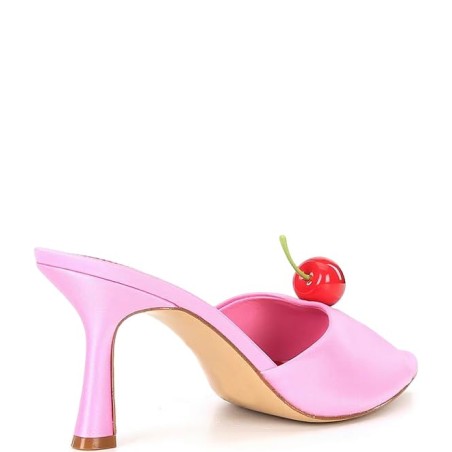 Women's Pointed Toe Cherry Decorated High Heels